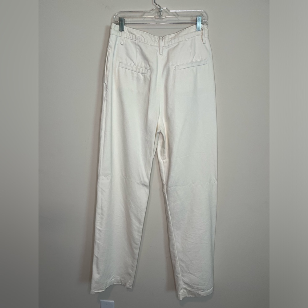 Zara Asymmetrical High Waisted Jeans Size 8 - Picture 11 of 16